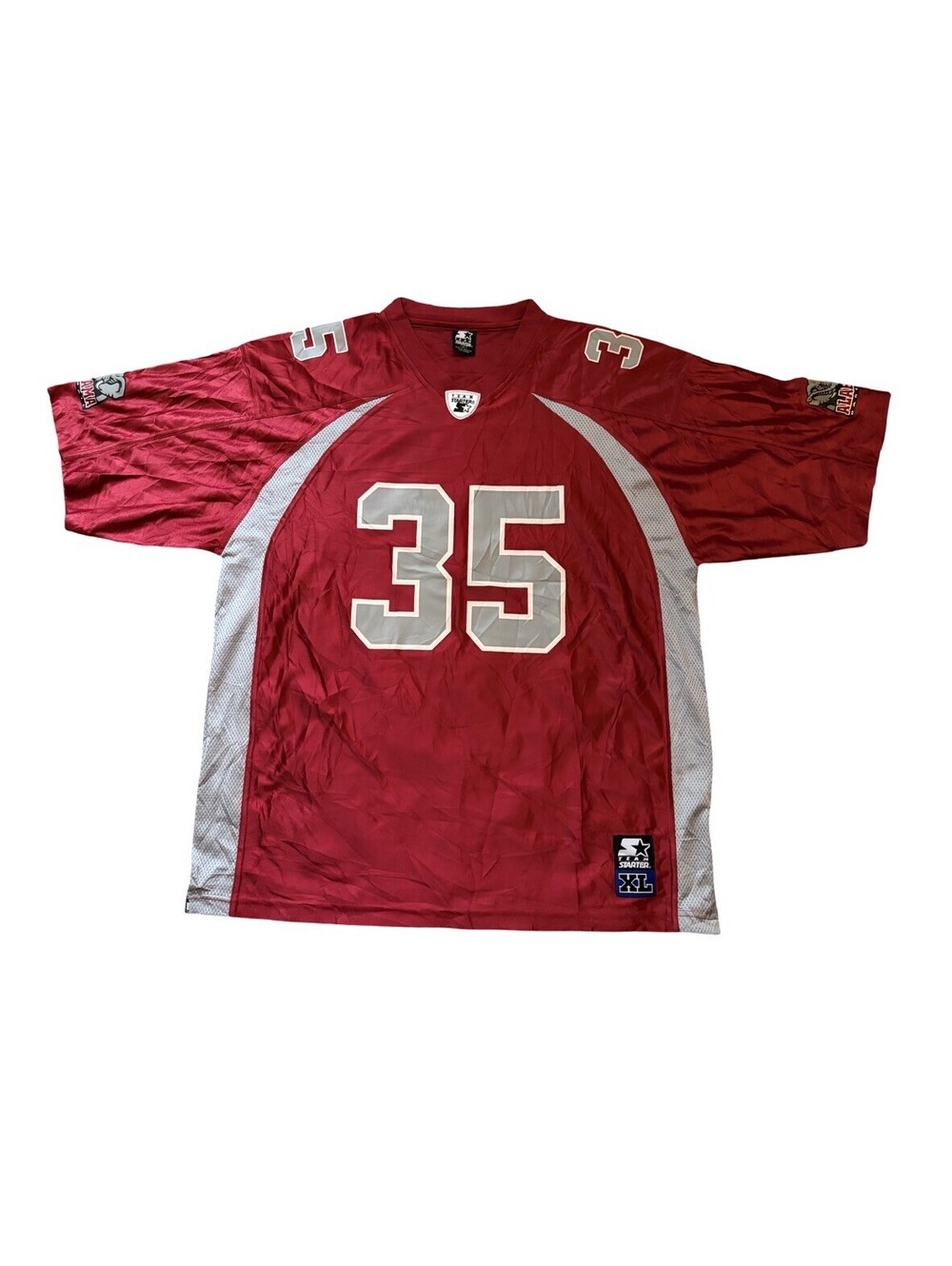 Vintage 90’s Starter Alabama Crimson Tide Football Jersey Satin Size XL RARE #35